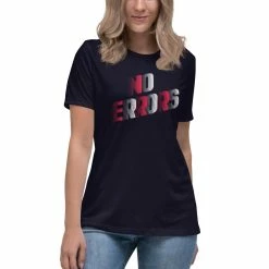 No Errors Sports Women's Relaxed T-Shirt -Softball Shop womens relaxed t shirt 153208